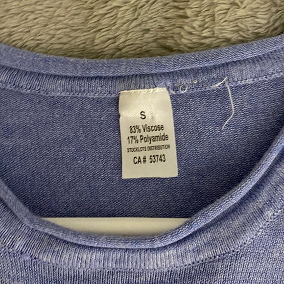 blue t-shirt - Picture 2 of 3